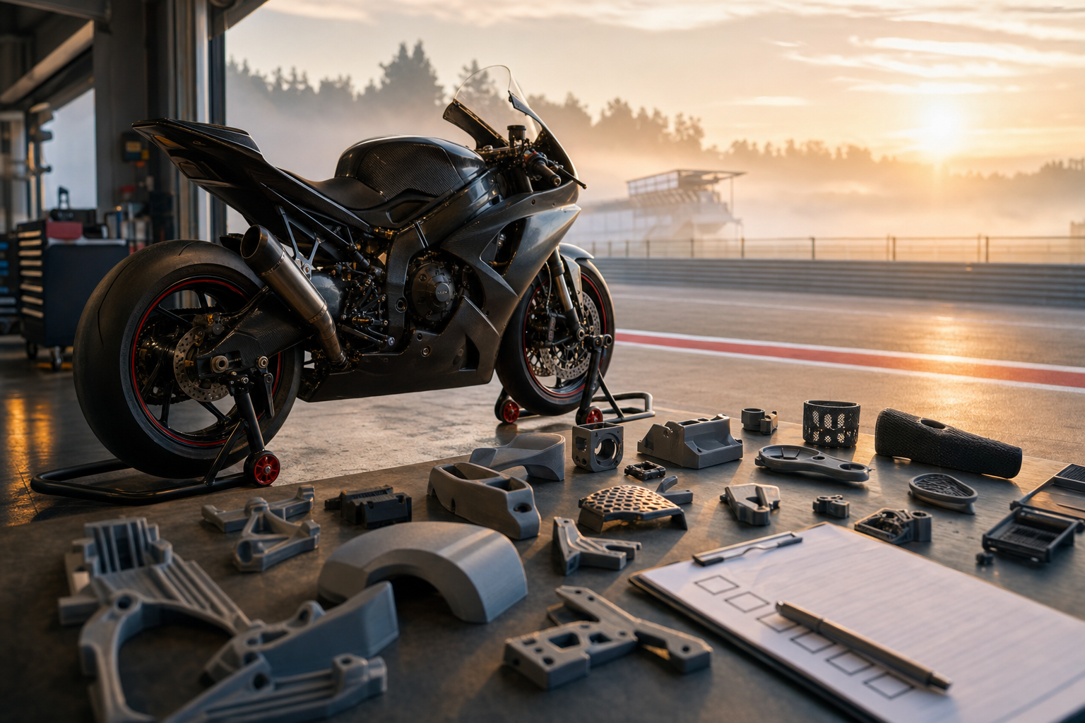Préparer sa saison racing avec l'impression 3D