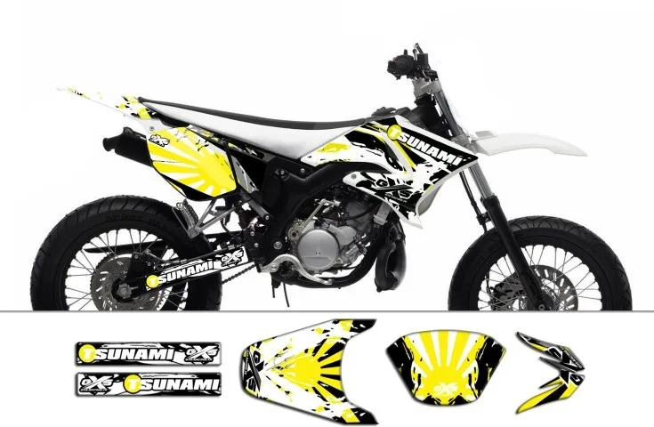 kit déco yamaha dt50 2004 2018 tsunami