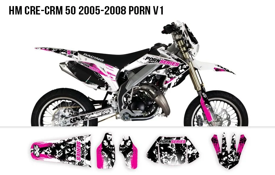 Kit Déco HM CRE / CRM 50 2007–2012 – Pornseries V1